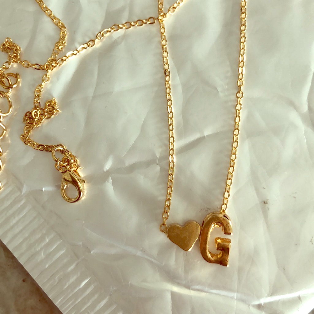 Brand New Never Worn G Heart Necklace Brand New Never Worn G Heart Necklace
